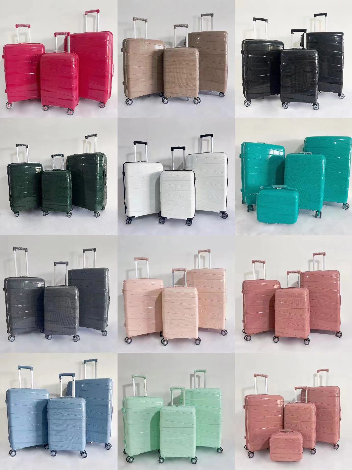 ABS    PVC    PP    布箱，拉杆箱，行李箱细节图