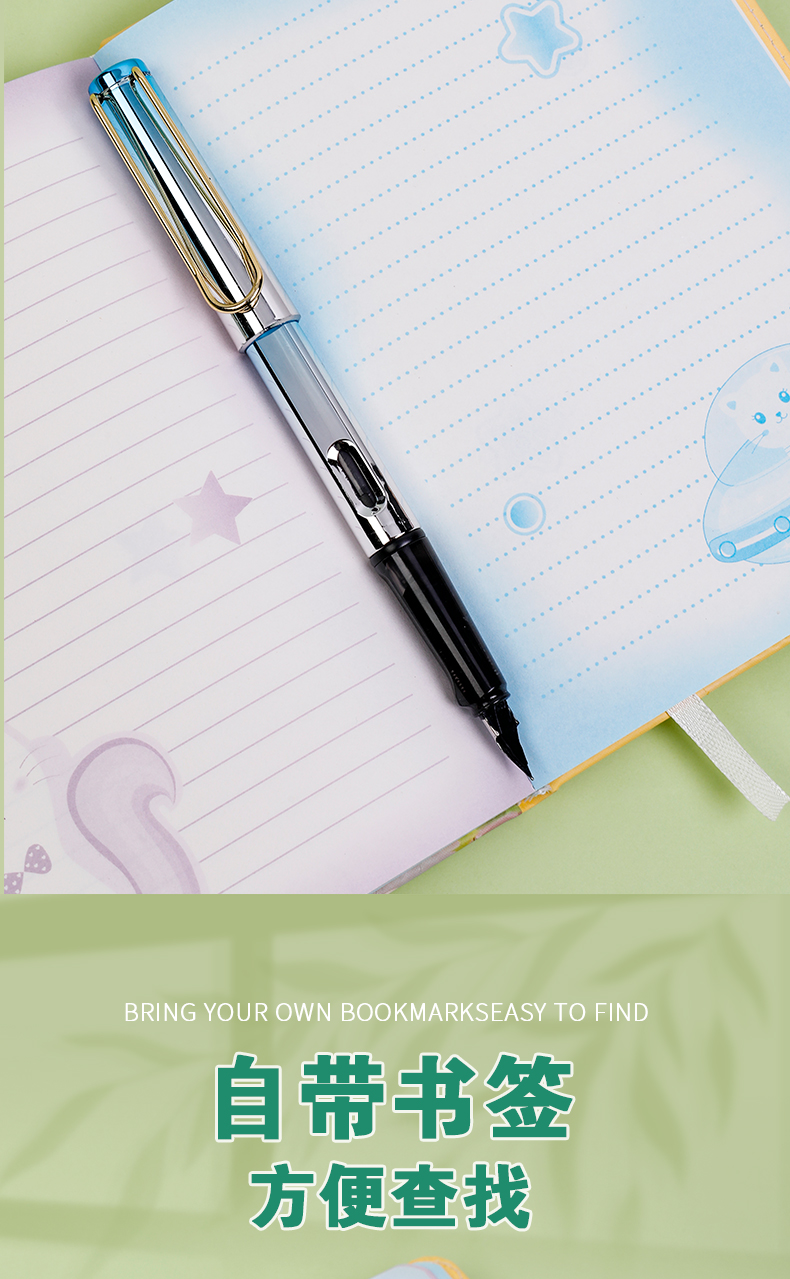 炜搏文具儿童卡通可爱diy钻石画笔记本 小幅贴钻装饰画创意记事本详情8