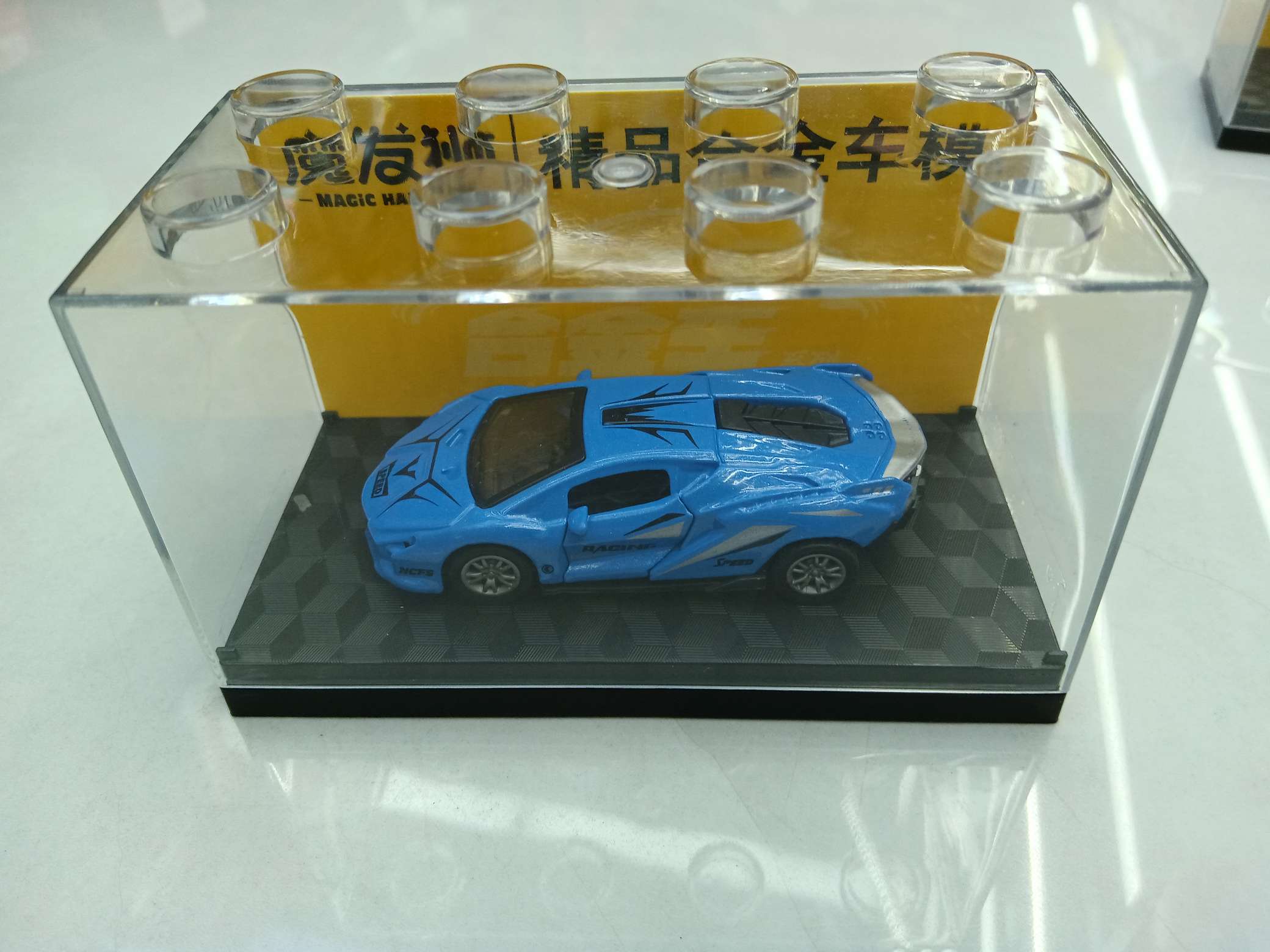 Children's toy car model collection: car models, motorcycle models, police car models, toy car series, children's model toy car gift box sets details Picture