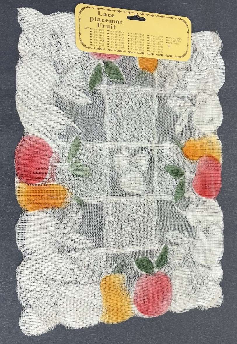 编织餐桌垫、蕾丝餐桌垫、镂空餐桌垫、彩色餐桌垫、印花餐桌垫、多用途餐桌垫