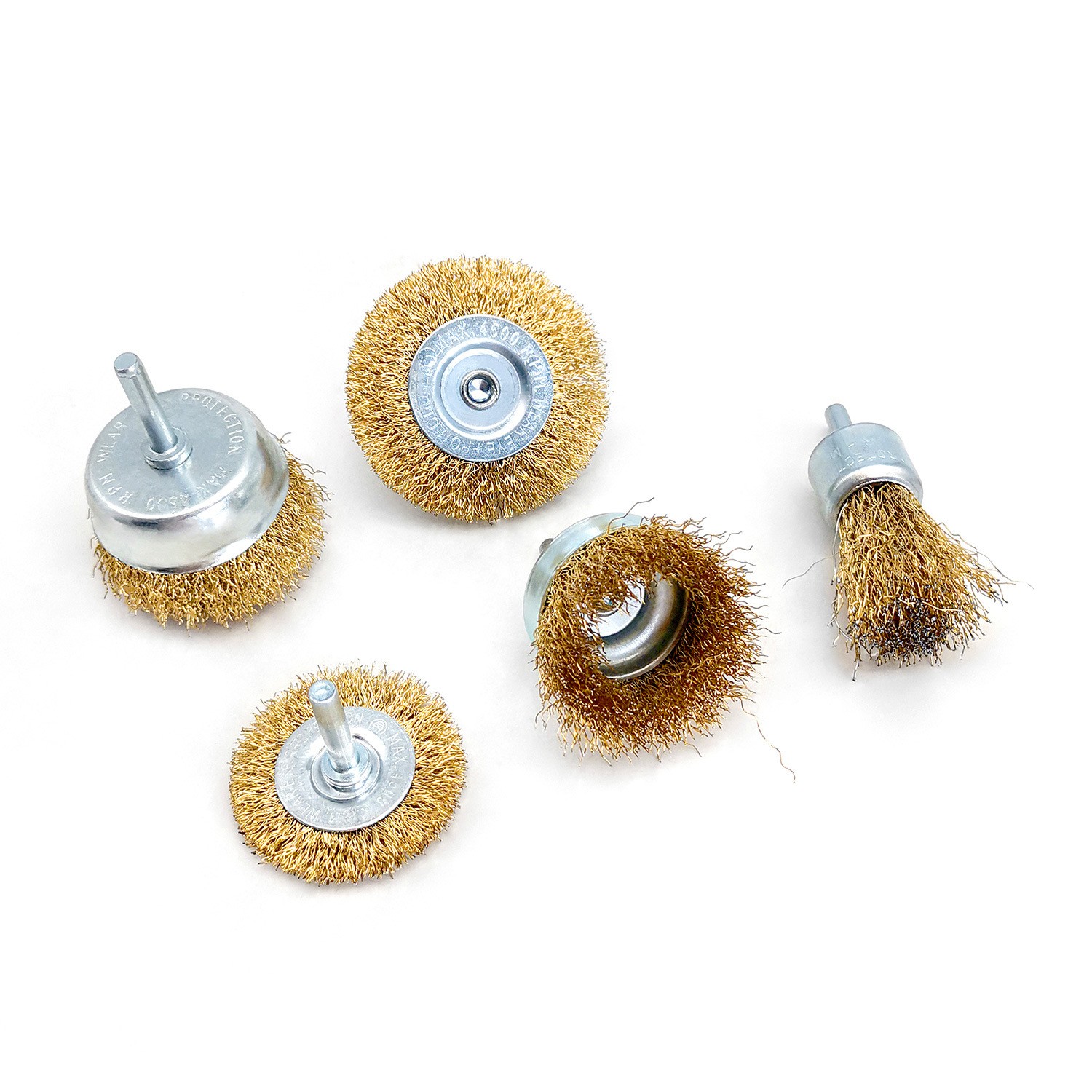 Grinding rust removal with handle wire brush, T-shaped/bowl-shaped/pen-shaped brush grinding head, grinding machine accessories, copper wire brush