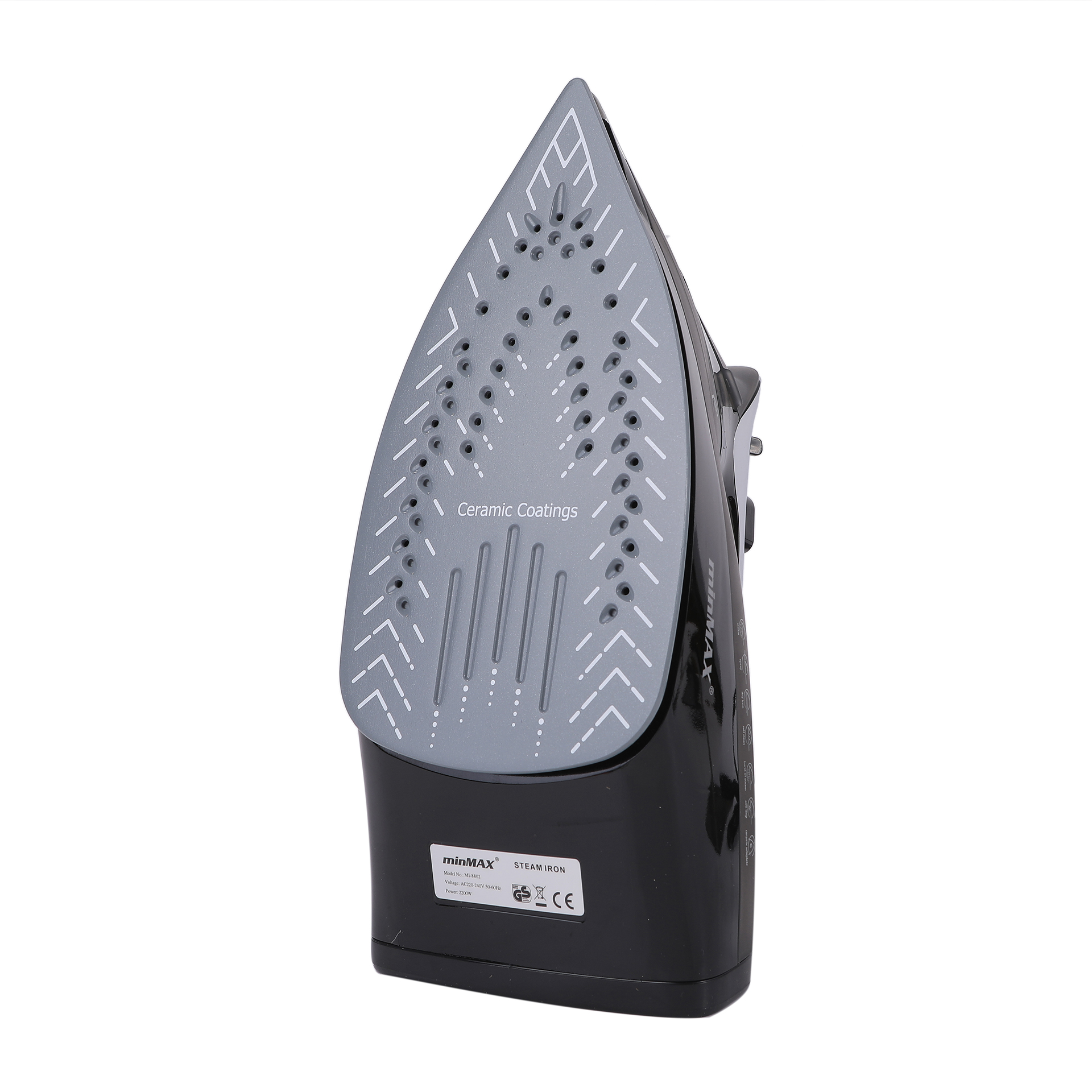 minMAX cross-border exclusive household electric iron 8002 European standard handheld electric iron in stock Specification image
