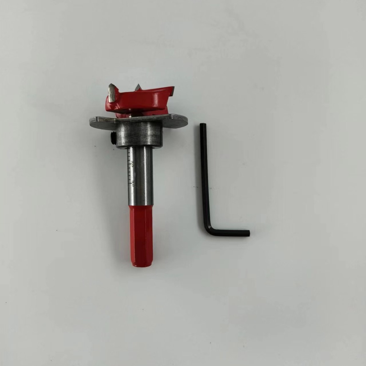 Woodworking positioning drill hole opener, positioning drill bit, hole drilling drill, plastic reaming drill bit, electric hand drill, plastic hole opener