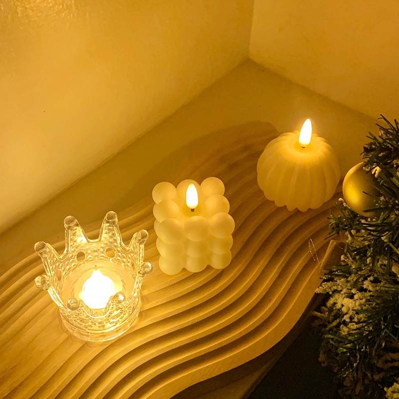 高级感电子蜡烛灯浪漫情调求婚表白氛围仪式感生日布置道具装饰香薰香氛香薰蜡烛香薰无火香薰详情1