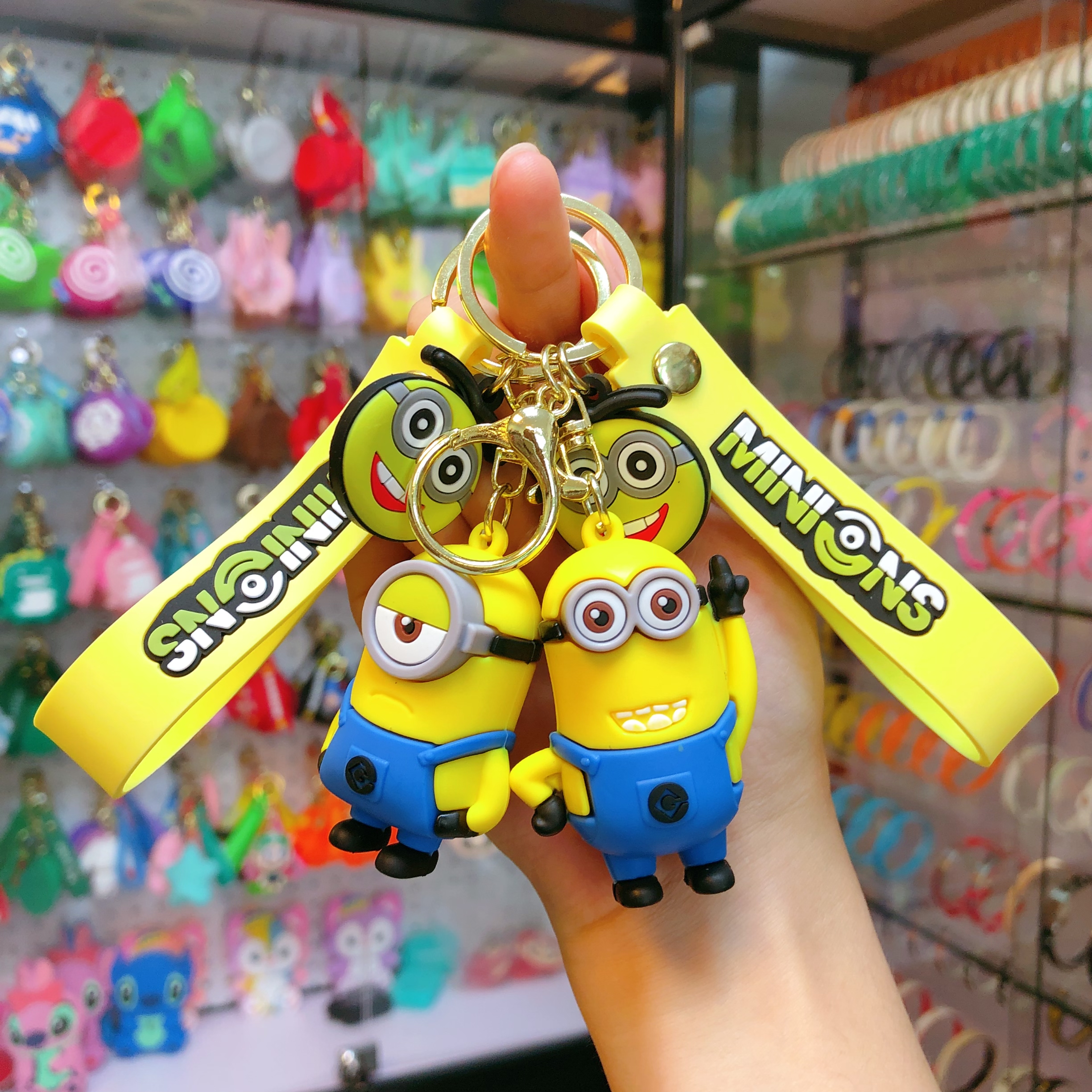 New character pendant, cartoon doll gift, Minion doll, cute keychain, cartoon cute bag pendant. New character pendant, cartoon doll gift, Minion doll, cute keychain, cartoon cute bag pendant Specification image