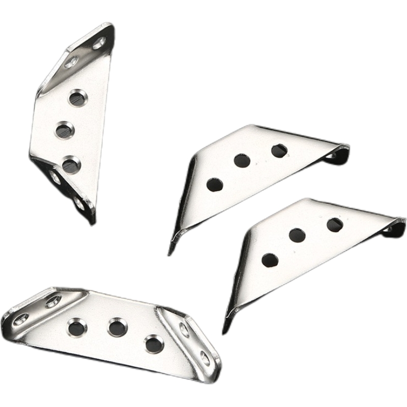 Stainless steel Angle code 90-degree right-angle bracket, furniture connection piece, one-line fixed piece, layer plate support, multi-functional Angle code support feet undefined