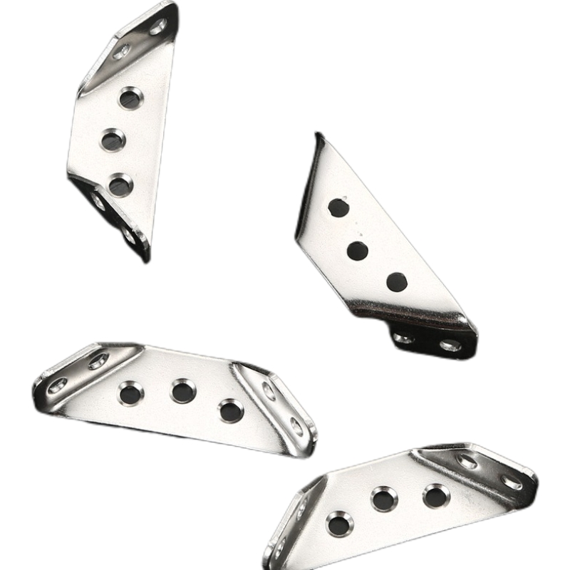 Stainless steel Angle code 90-degree right-angle bracket, furniture connection piece, one-line fixed piece, layer plate support, multi-functional Angle code support feet undefined