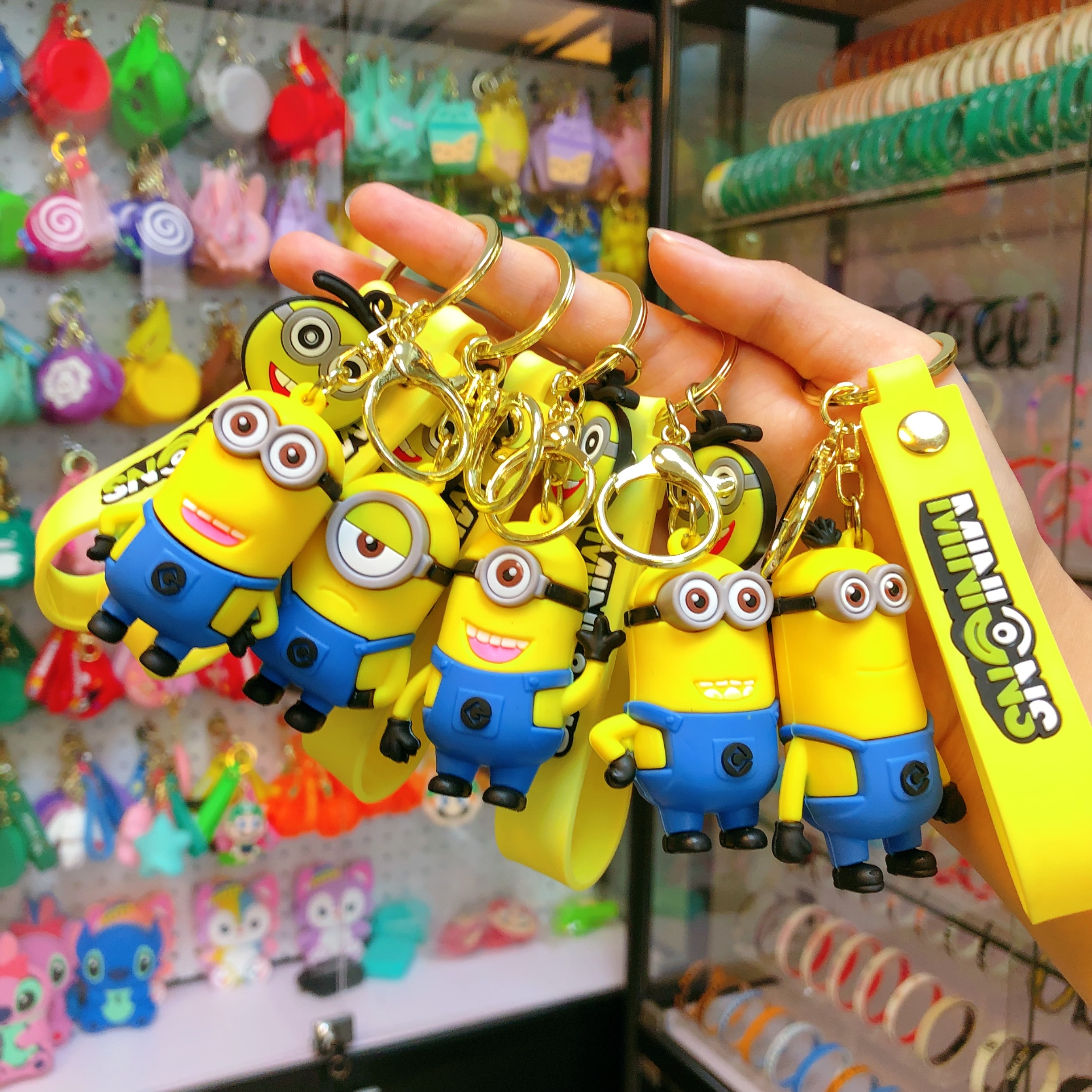 New character pendant, cartoon doll gift, Minion doll, cute keychain, cartoon cute bag pendant. New character pendant, cartoon doll gift, Minion doll, cute keychain, cartoon cute bag pendant