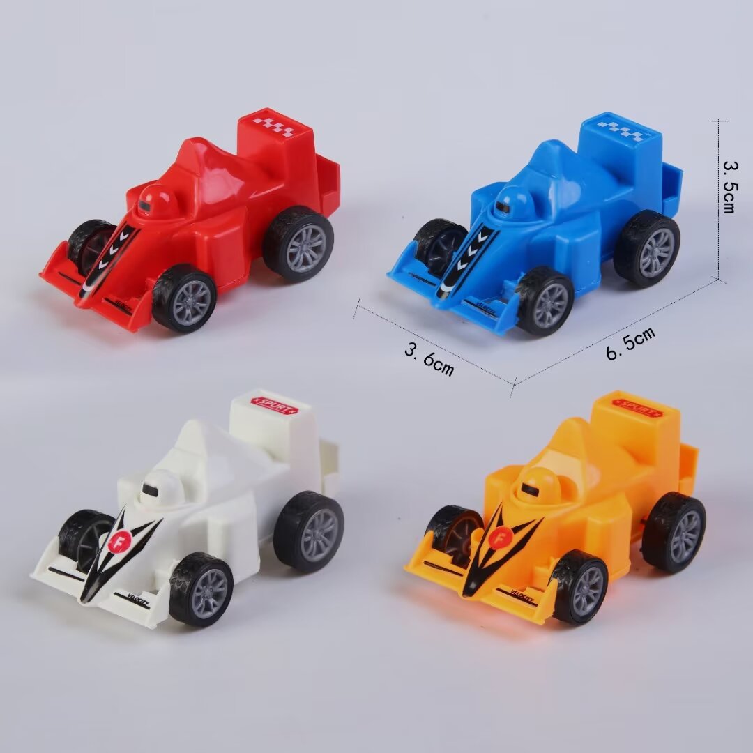 Children's educational rebound toy cars, cool racing cars, 4 types of 4-color multi-functional toy cars