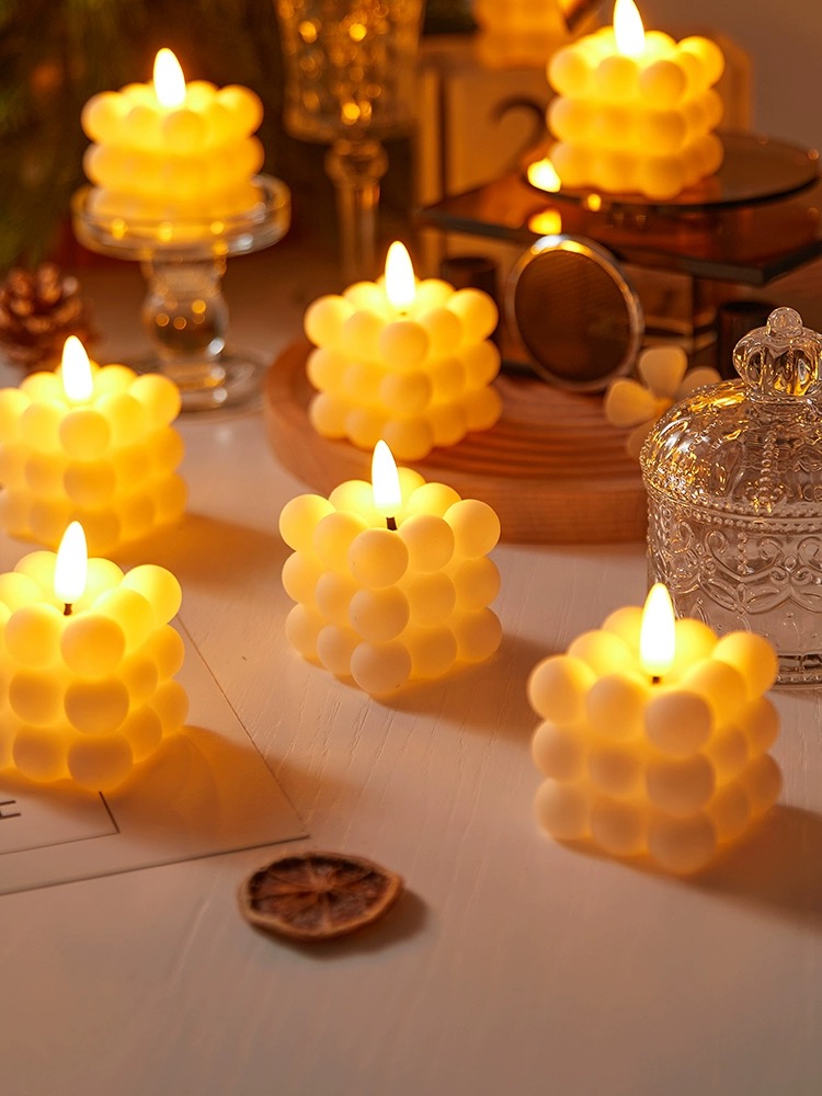高级感电子蜡烛灯浪漫情调求婚表白氛围仪式感生日布置道具装饰香薰香氛香薰蜡烛香薰无火香薰详情4