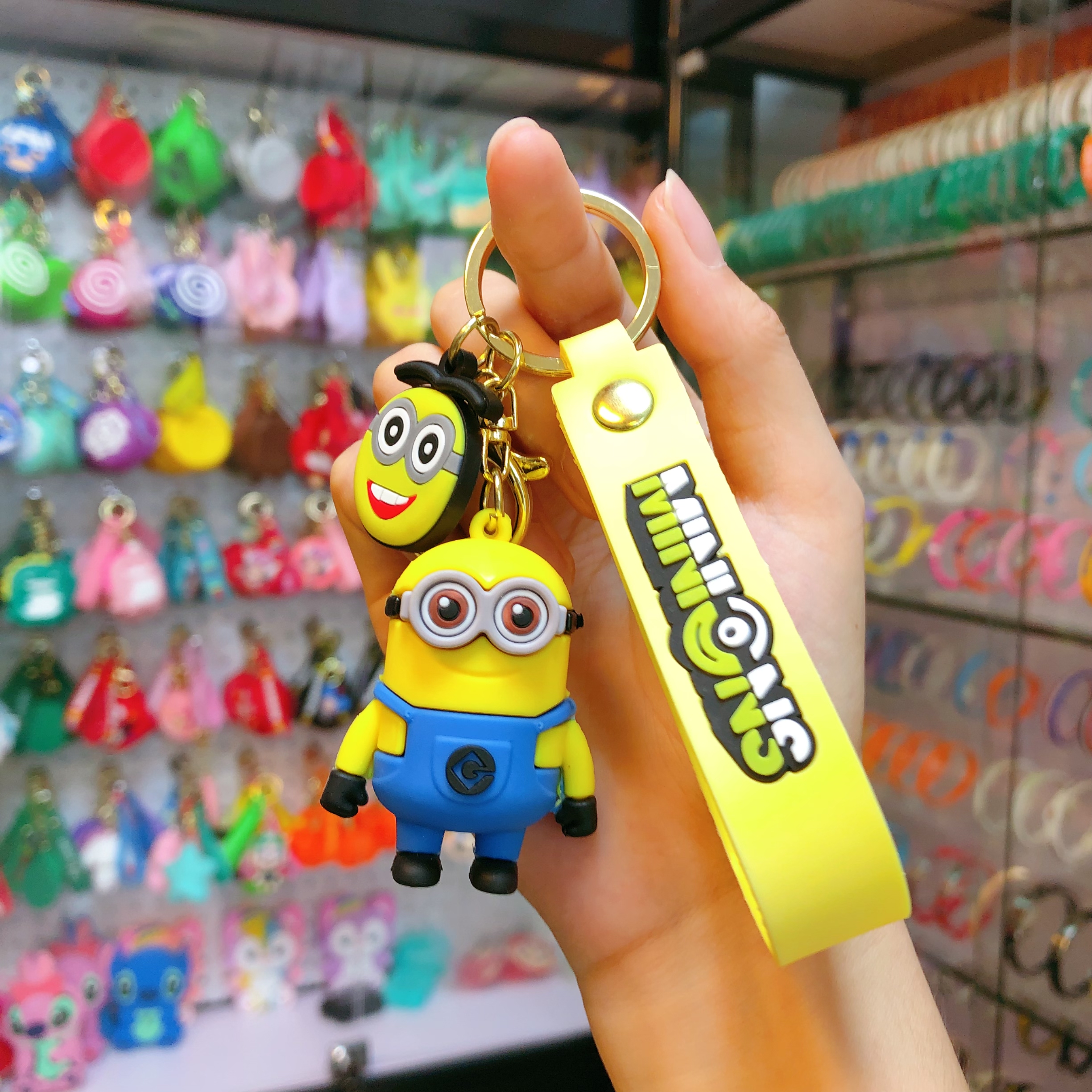 New character pendant, cartoon doll gift, Minion doll, cute keychain, cartoon cute bag pendant. New character pendant, cartoon doll gift, Minion doll, cute keychain, cartoon cute bag pendant Item Picture
