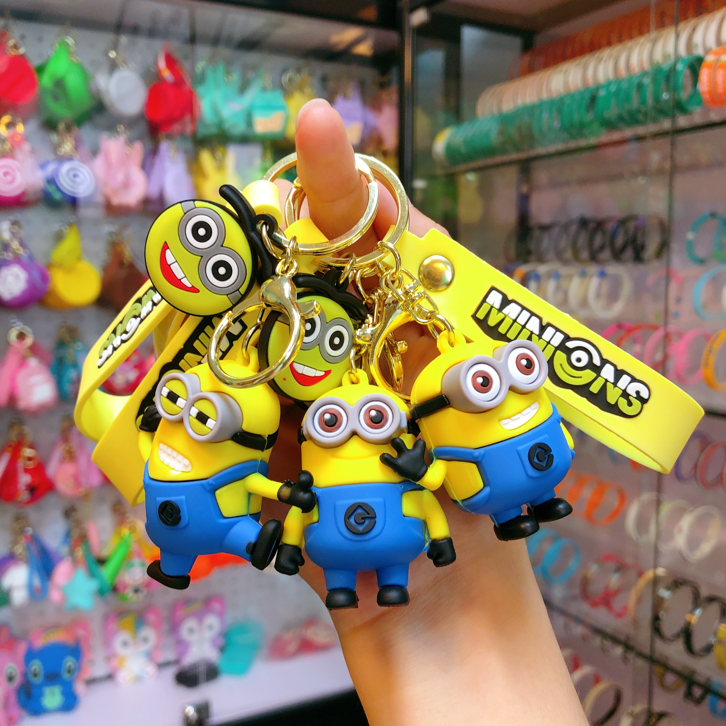 New character pendant, cartoon doll gift, Minion doll, cute keychain, cartoon cute bag pendant. New character pendant, cartoon doll gift, Minion doll, cute keychain, cartoon cute bag pendant details Picture