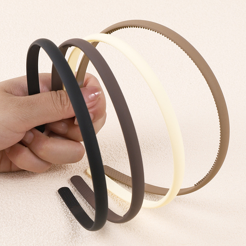 2024甜美简易发箍洗脸用 发箍高级感细款发箍窄边压发百搭头箍