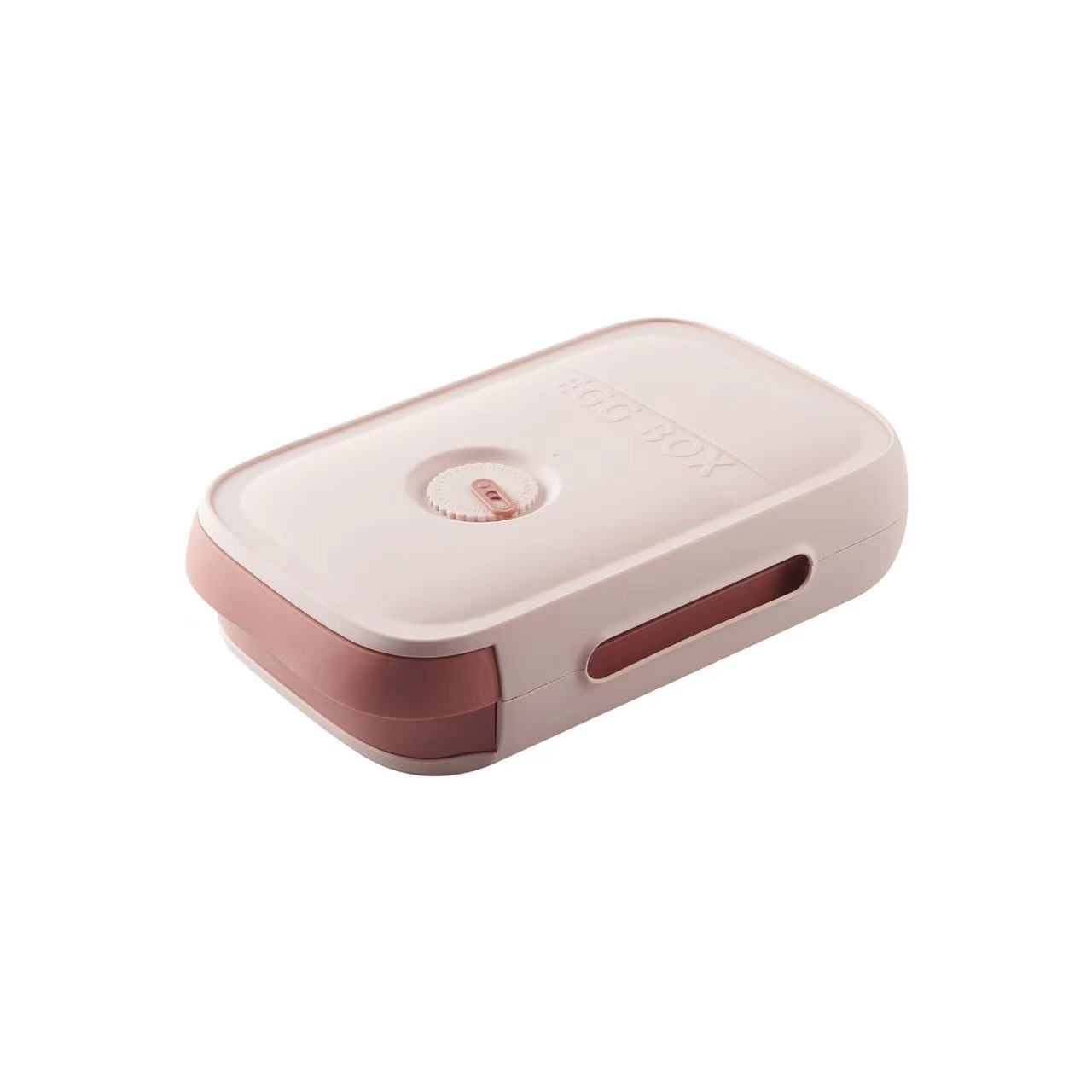 Egg storage box with rolling drawer type details Picture