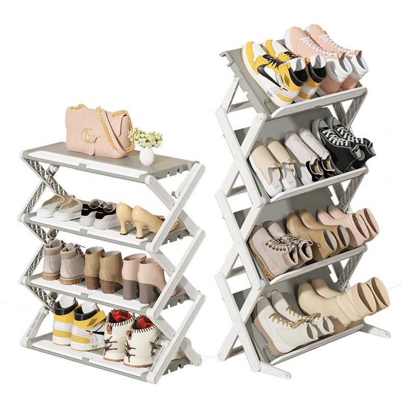Zapatero plegable (triple/cuádruple)