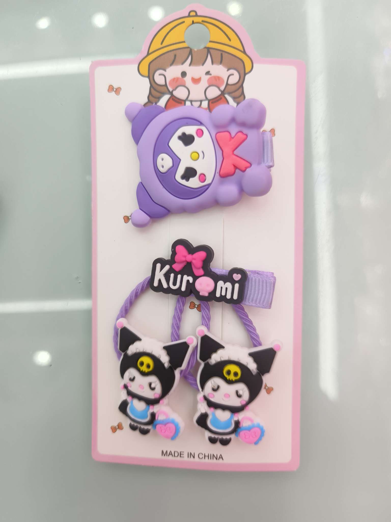 儿童，库洛米，发夹，皮筋，发圈更多产品，可联系13957918239微信同号详情图5