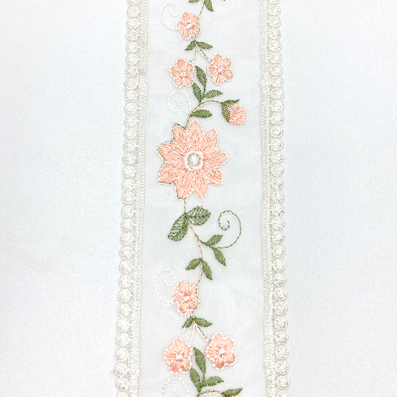 In-stock mesh lace, embroidered lace flowers, graphic bows, hair bands, traditional Chinese style DIY handcrafted Item Picture
