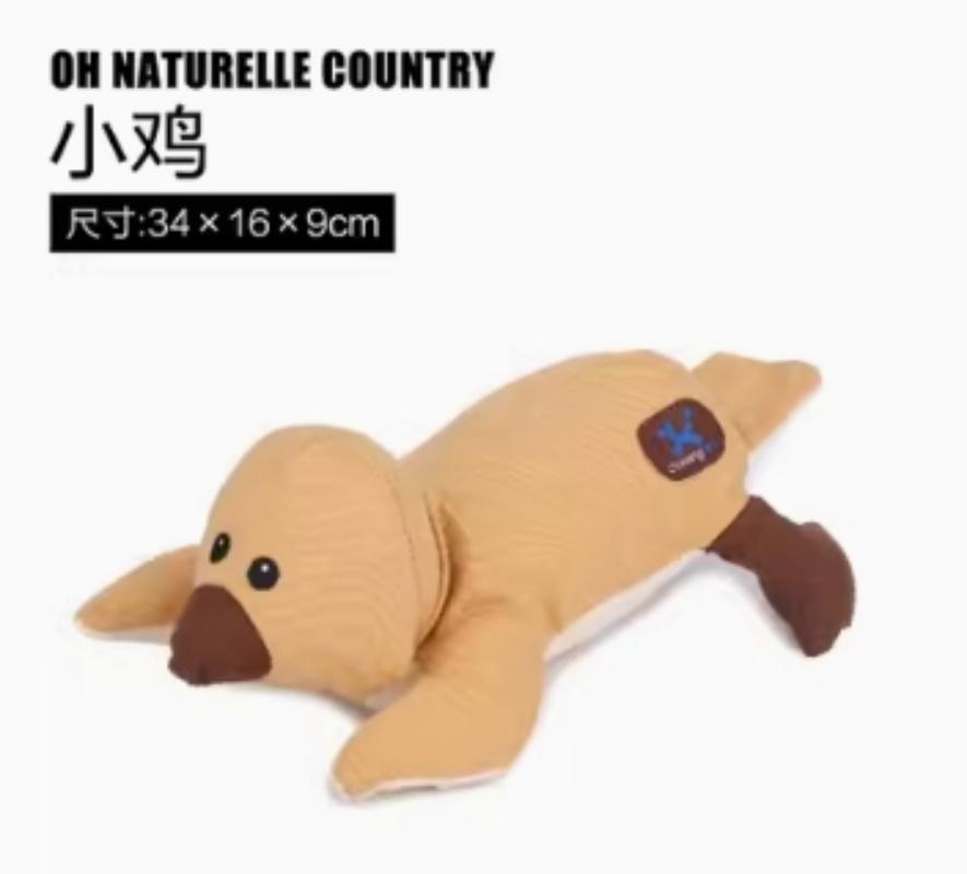 Dog toys, pet supplies, play and entertainment, pet toys, long-lasting and durable, training, interactive and vocal toys, rural series Application Scenario