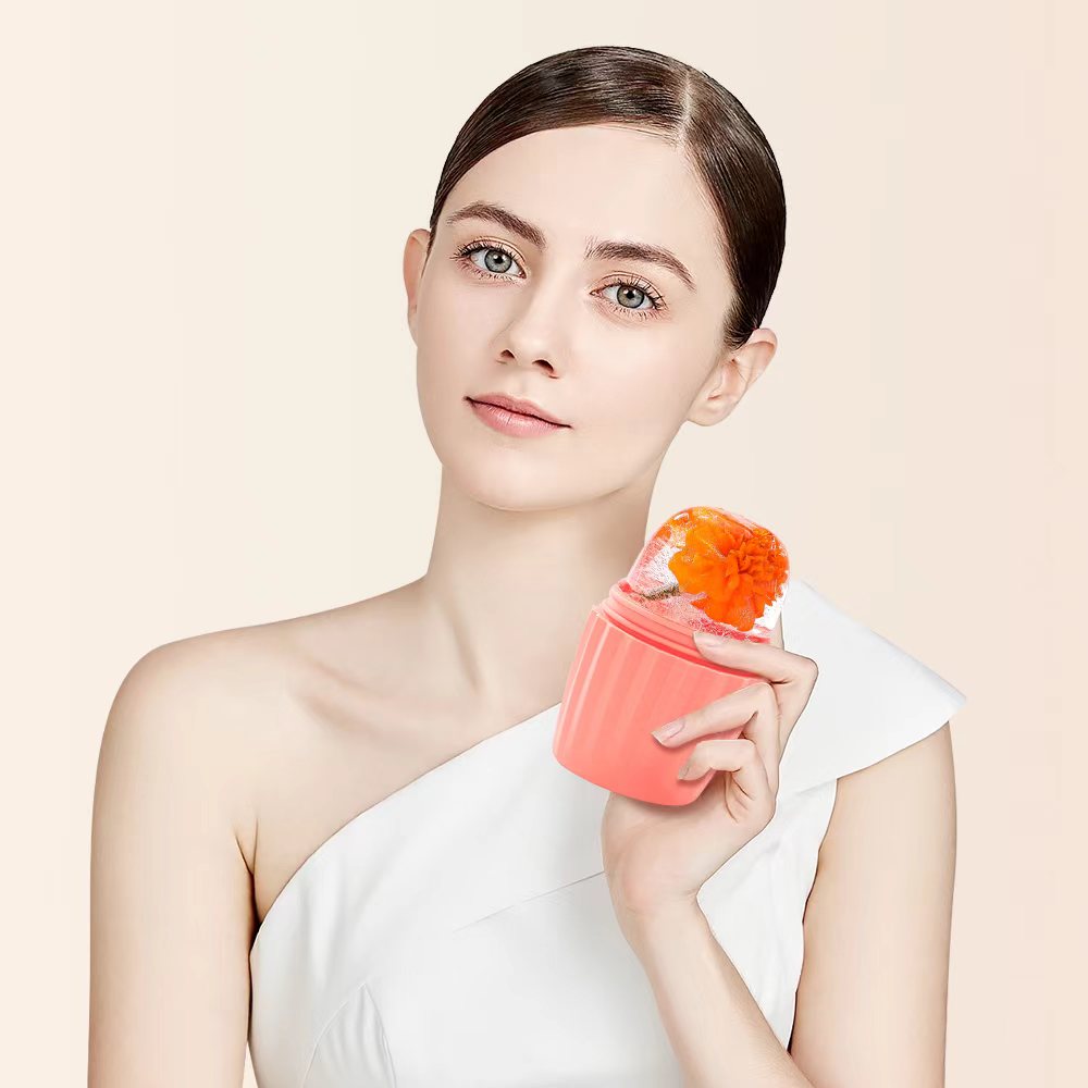 硅胶冰敷洁面仪，仙人掌冰敷美容仪（410）产品图