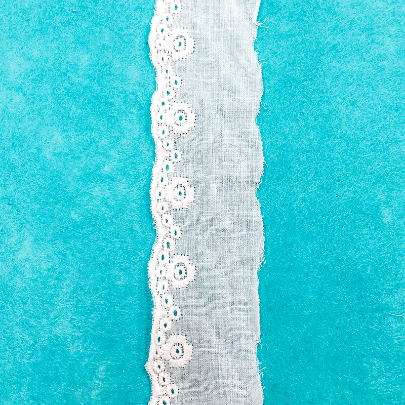 Cotton lace, large intestine hair ties, hair bands, accessories, cuffs, collars, clothing accessories, home textiles, children's clothing Application Scenario