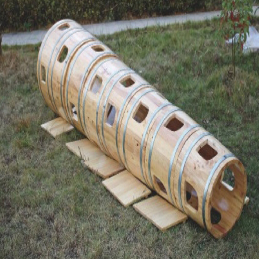 Wood preservation wood drilling hole climbing Anji toy pocket park climbing Anji toy famous Anji drum Hualong factory direct sales 232825