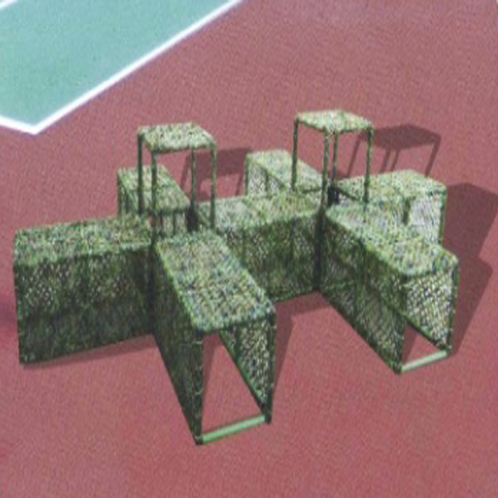 Car through the tunnel kindergarten outdoor children sports disorders physical toys camouflage field maze drill hole Hualong play toy manufacturers direct sales Application Scenario