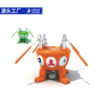 Children play water table water table kindergarten game pressure water self-circulation toy table waterfall slide water splash machine Hualong factory direct sales