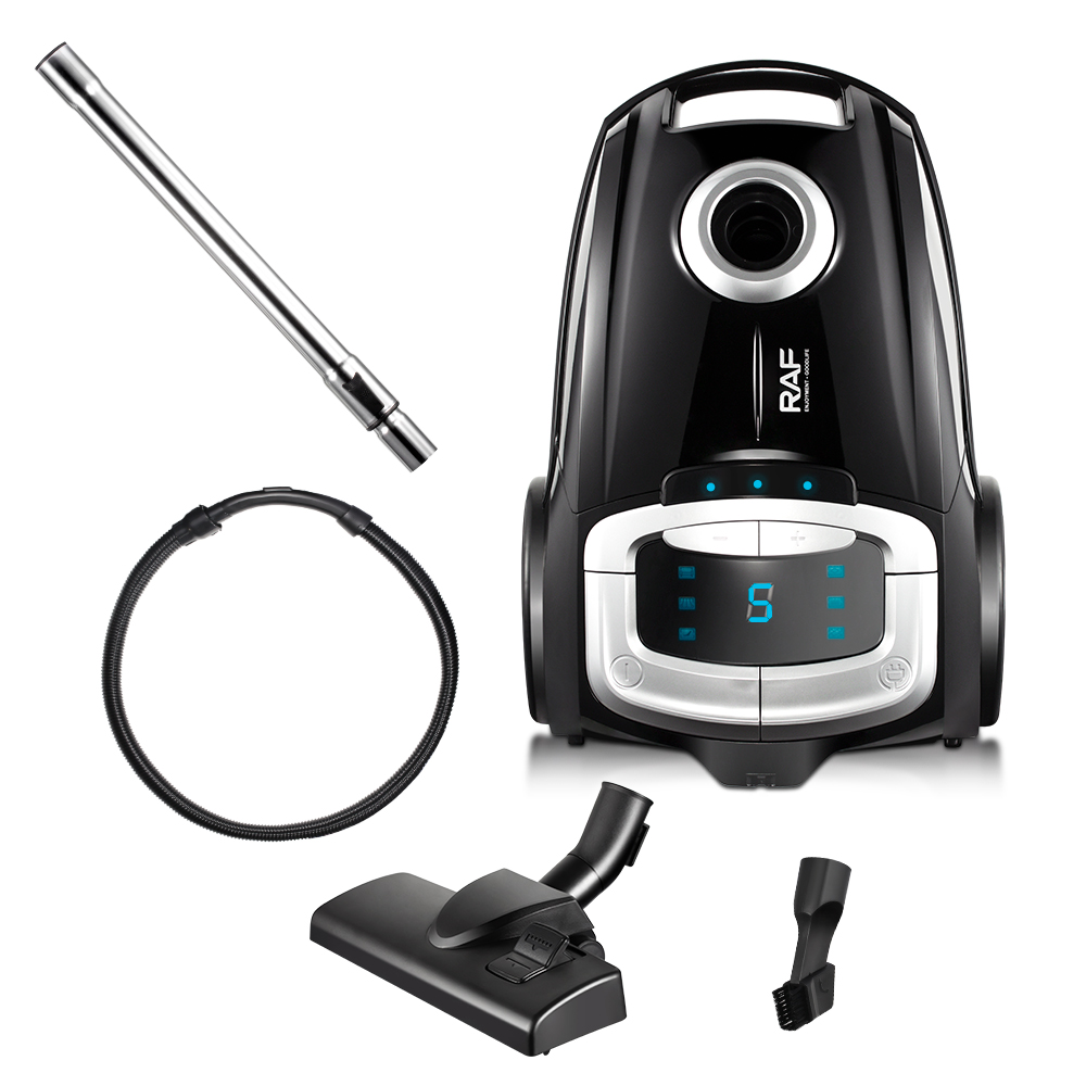 RAF European standard cross-border high suction power digital display electronic screen vacuum cleaner, high-power handheld powerful portable R.8755 Application Scenario