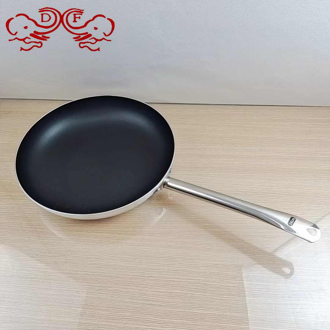 DF99392 مقلاة البيض المقلي غير الملصوق، شرائح اللحم، المقلاة بالغاز والمغناطيس المنزلية، مقلاة (DF Tradinghouse)
