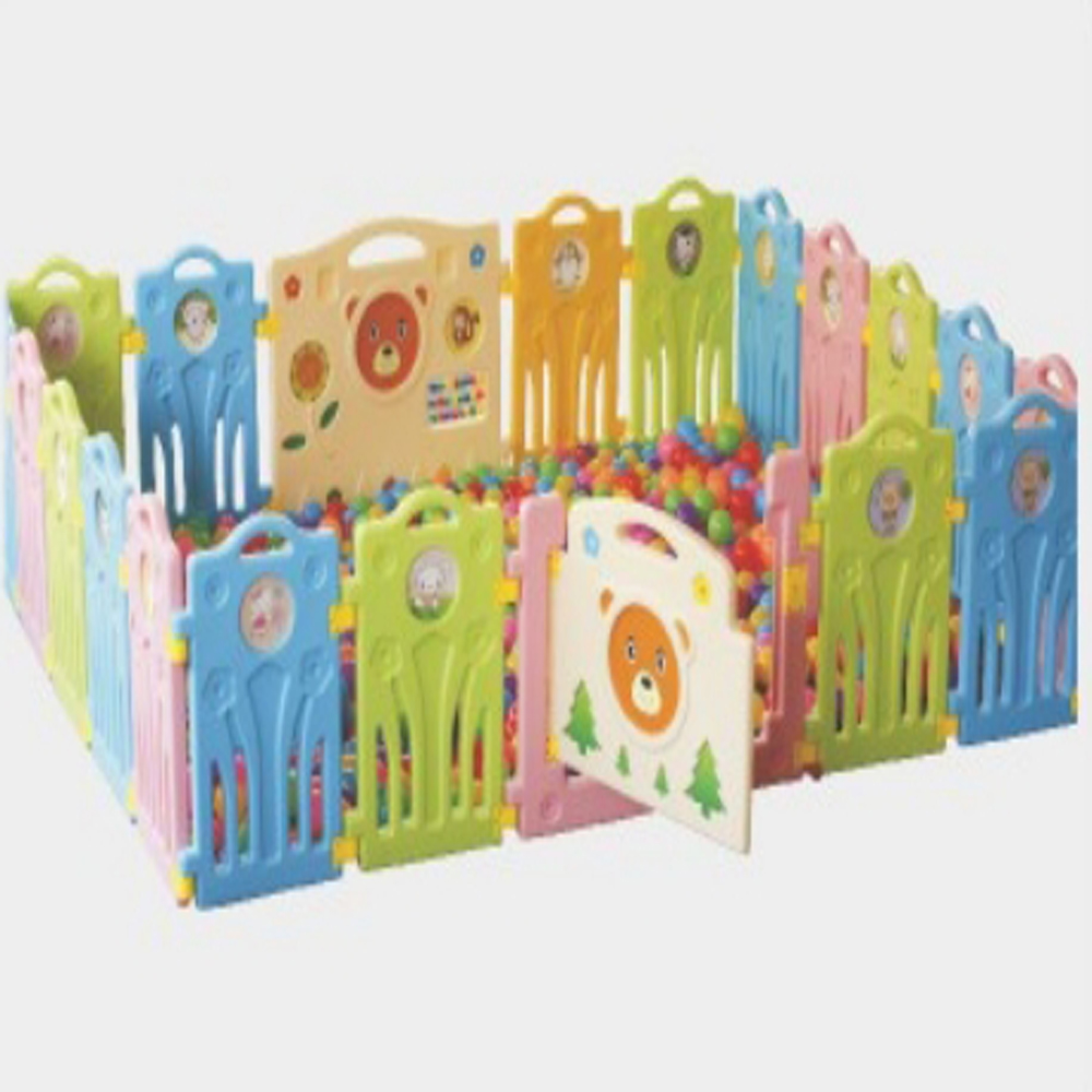 Collapsible indoor home children's fence small game anti-collision soft fence baby baby toddler protective fence Hualong factory direct sales Application Scenario