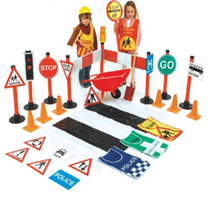 Children's traffic signs kindergarten traffic signs children reflective road traffic signs marking brand traffic service Hualong factory direct sales