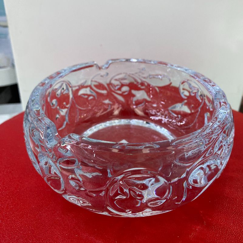 烟灰缸家用 客厅创意个性水晶玻璃烟灰缸欧式大号办公室烟缸北欧产品图