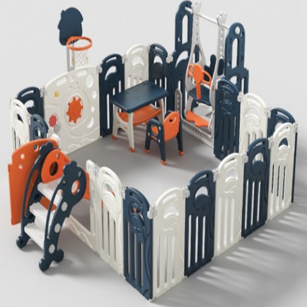 Collapsible indoor home children's fence small game anti-collision soft fence baby baby toddler protective fence Hualong factory direct sales Specification drawing