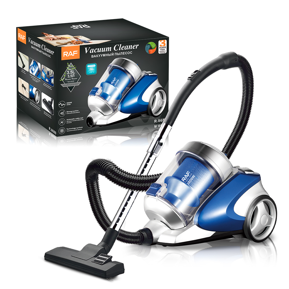 RAF European standard cross-border vacuum cleaner, household high-suction power dust removal vacuum cleaner, handheld powerful horizontal vacuum cleaner details Picture