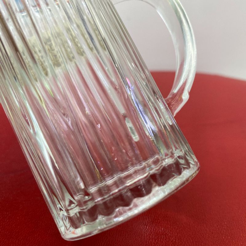前力白酒分酒器家用饭店带刻度玻璃分酒壶酒盅量酒器家用二两酒壶白底实物图