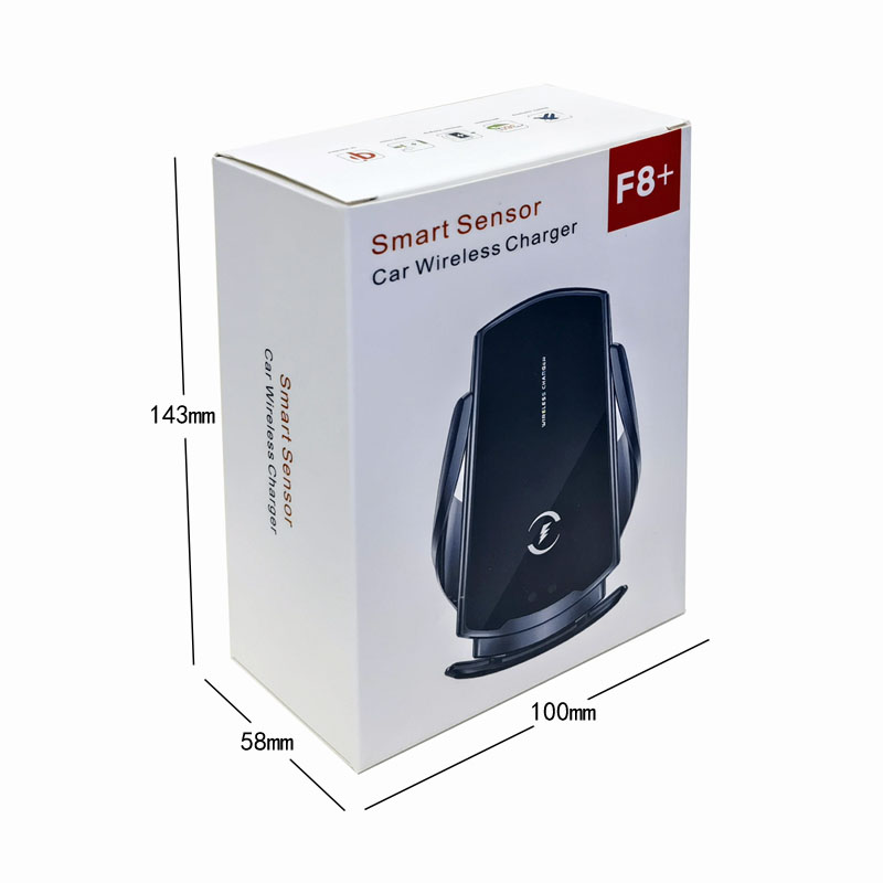 F8+汽车载无线充电手机支架车内智能感应开合导航车载支架出风口手机支架夹详情23