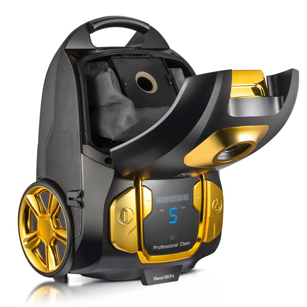 RAF European standard cross-border high suction power digital display electronic screen vacuum cleaner, high-power handheld powerful portable R.8754 Specification image