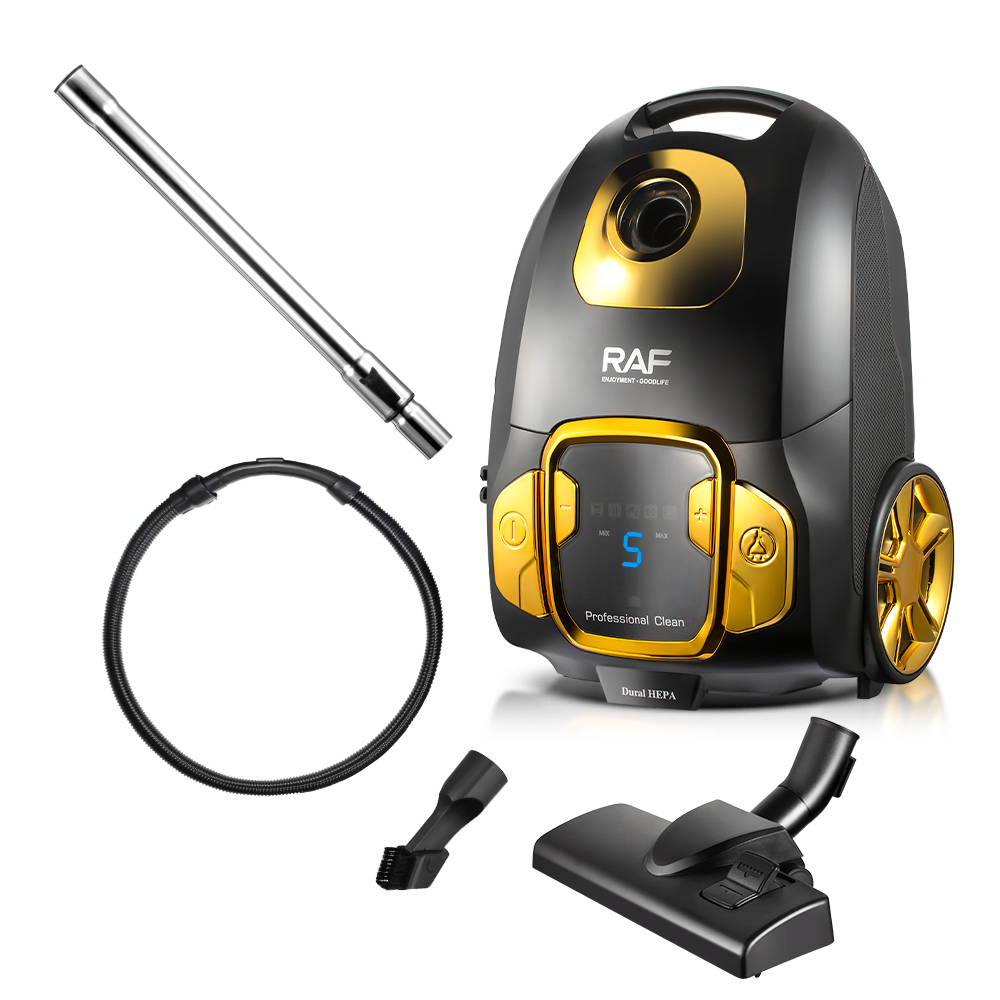 RAF European standard cross-border high suction power digital display electronic screen vacuum cleaner, high-power handheld powerful portable R.8754 Application Scenario