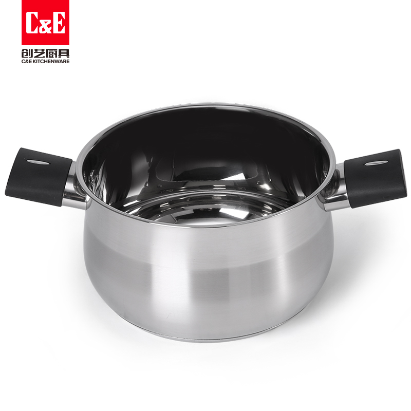 C&E Creative Steamer, made of 304 stainless steel, is a double-layer large-capacity multi-functional soup pot with a double-layer bottom for steaming and boiling. It is a kitchenware for home use pic 17