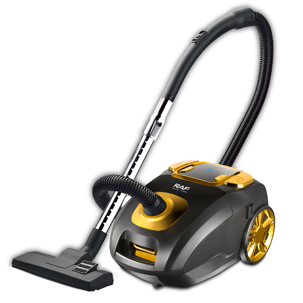 RAF European standard cross-border high suction power digital display electronic screen vacuum cleaner, high-power handheld powerful portable R.8754 Item Picture