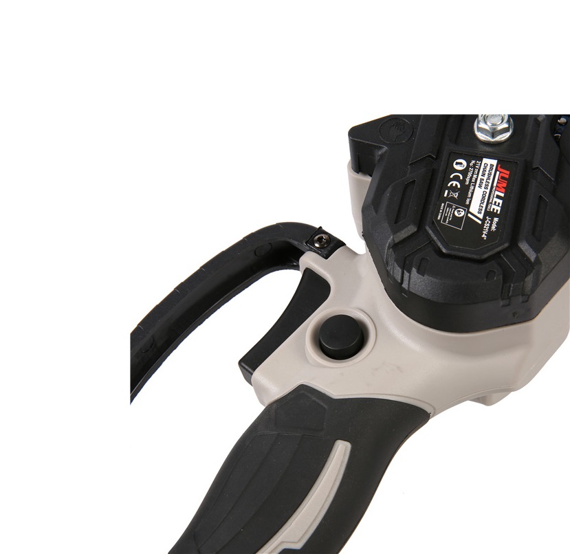 JUMLEE electric chain saw, portable rechargeable electric saw, logging saw, household small handheld lithium battery electric saw, logging saw