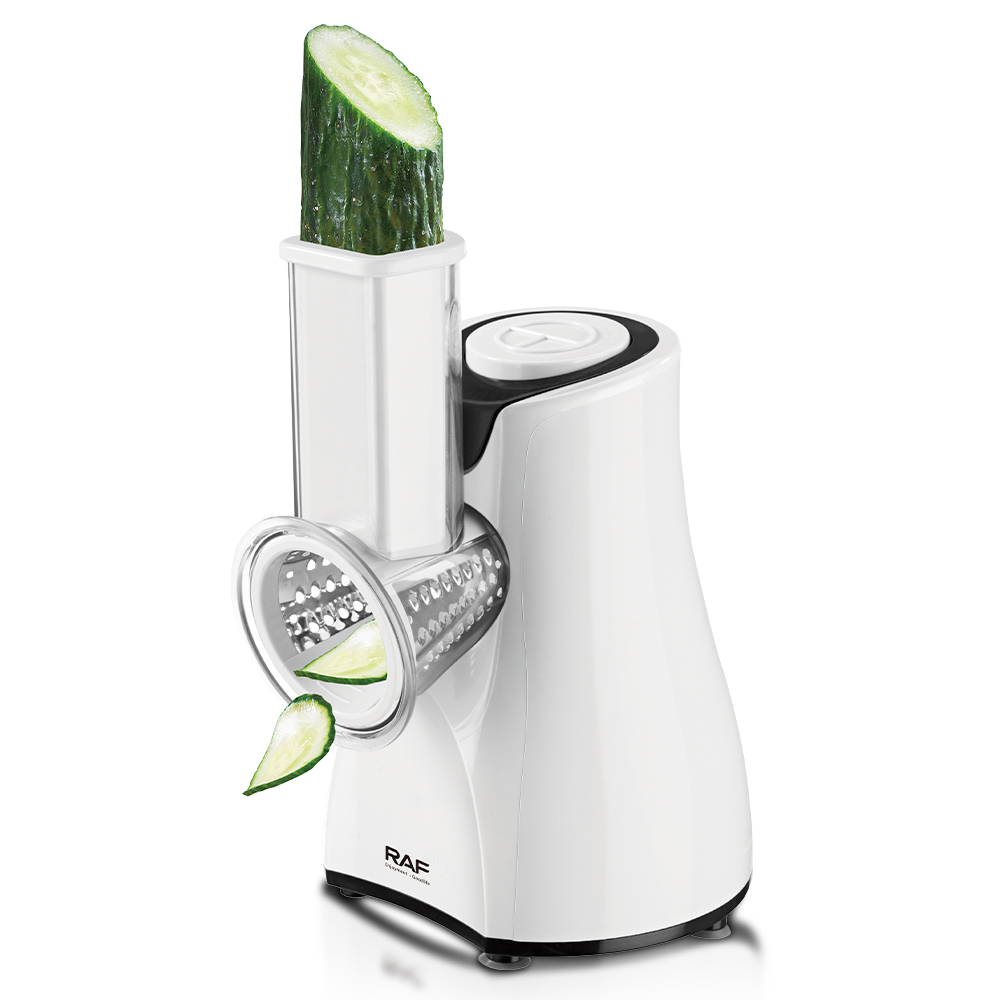 RAF European Standard cross-border household meat grinder, small electric slicer, multi-functional cheese grater, salad machine R.3401 Specification drawing
