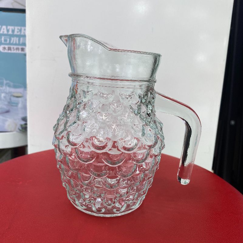 加厚洋酒小扎壶 玻璃调酒器 KTV白酒红酒分酒器分酒壶醒酒器500ml产品图