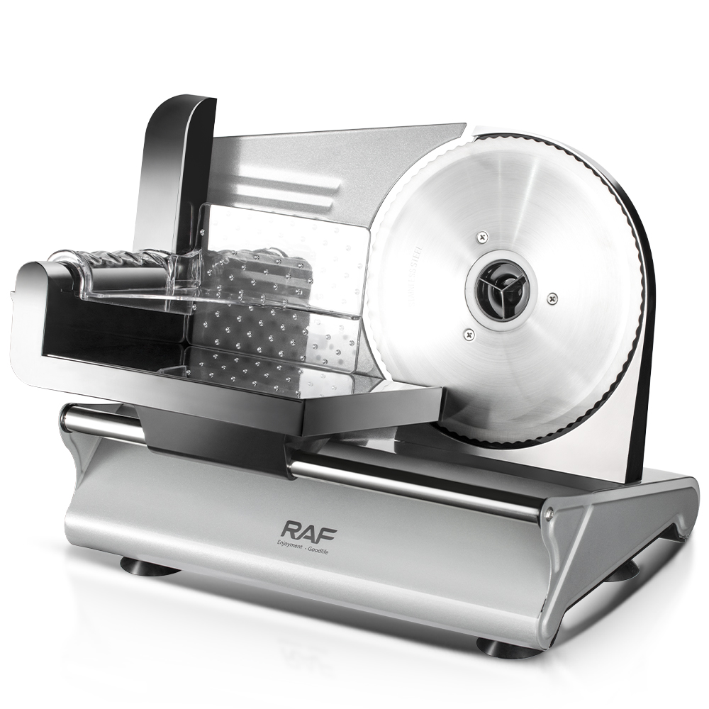 RAF European standard electric meat slicer, slicer, vegetable cutter, household multi-functional kitchen meat slicer, commercial slicer, R.8800 Specification image