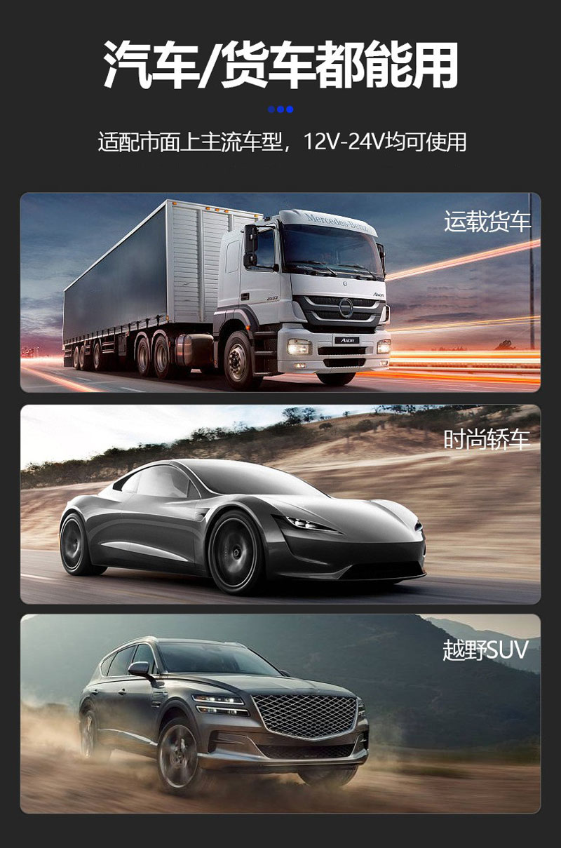 240309汽车载手机充电器4合1,100W快充车载点烟器苹果手机充电器USB与TYPEC转接头详情6
