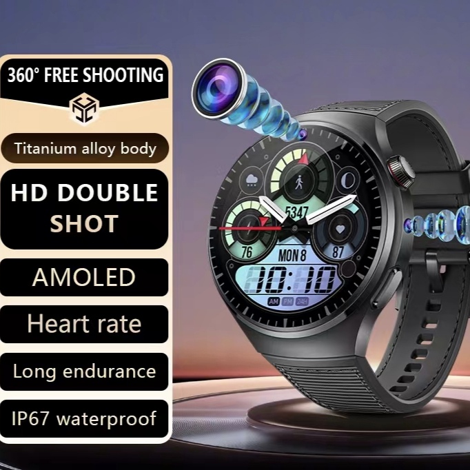 Cross border popular B14 smartwatch 4G card insertion full network AMOLED screen heart rate detection sports watch full figure
