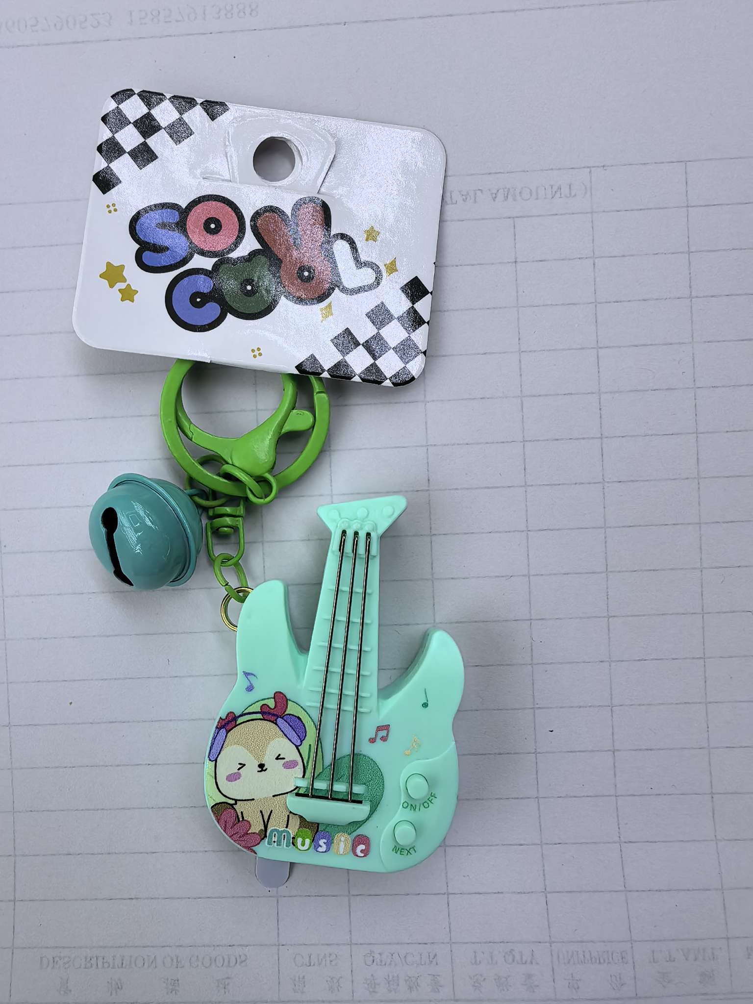 Creative Soft Plastic Pvc Crafts Key Chain Key Chain Pendant Delicate Gift Key Accessories Practical Portable Decorative Pendant details Picture