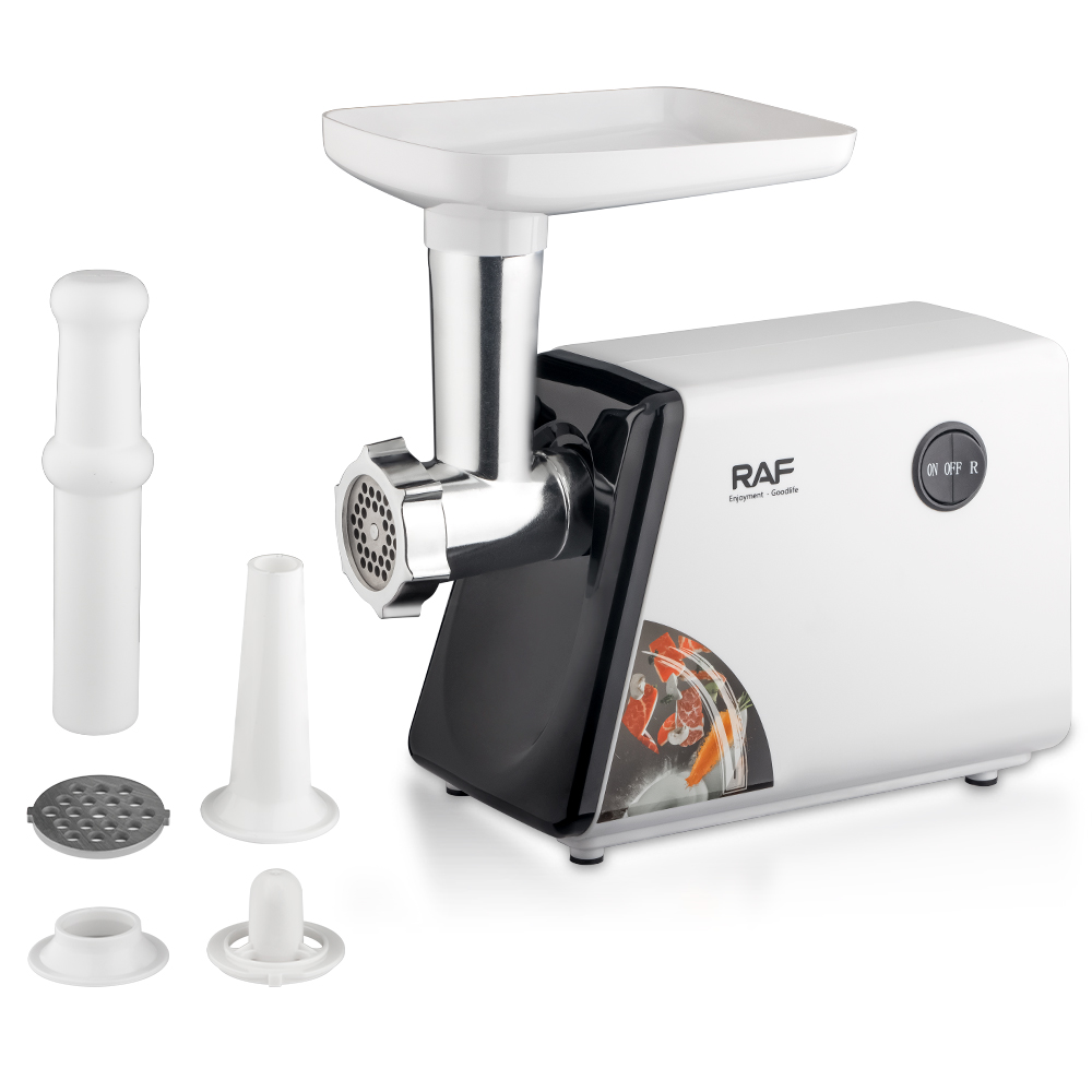RAF European Standard cross-border household meat grinder, small electric sausage stuffing machine, automatic multi-functional commercial desktop meat grinder R.3393 Item Picture