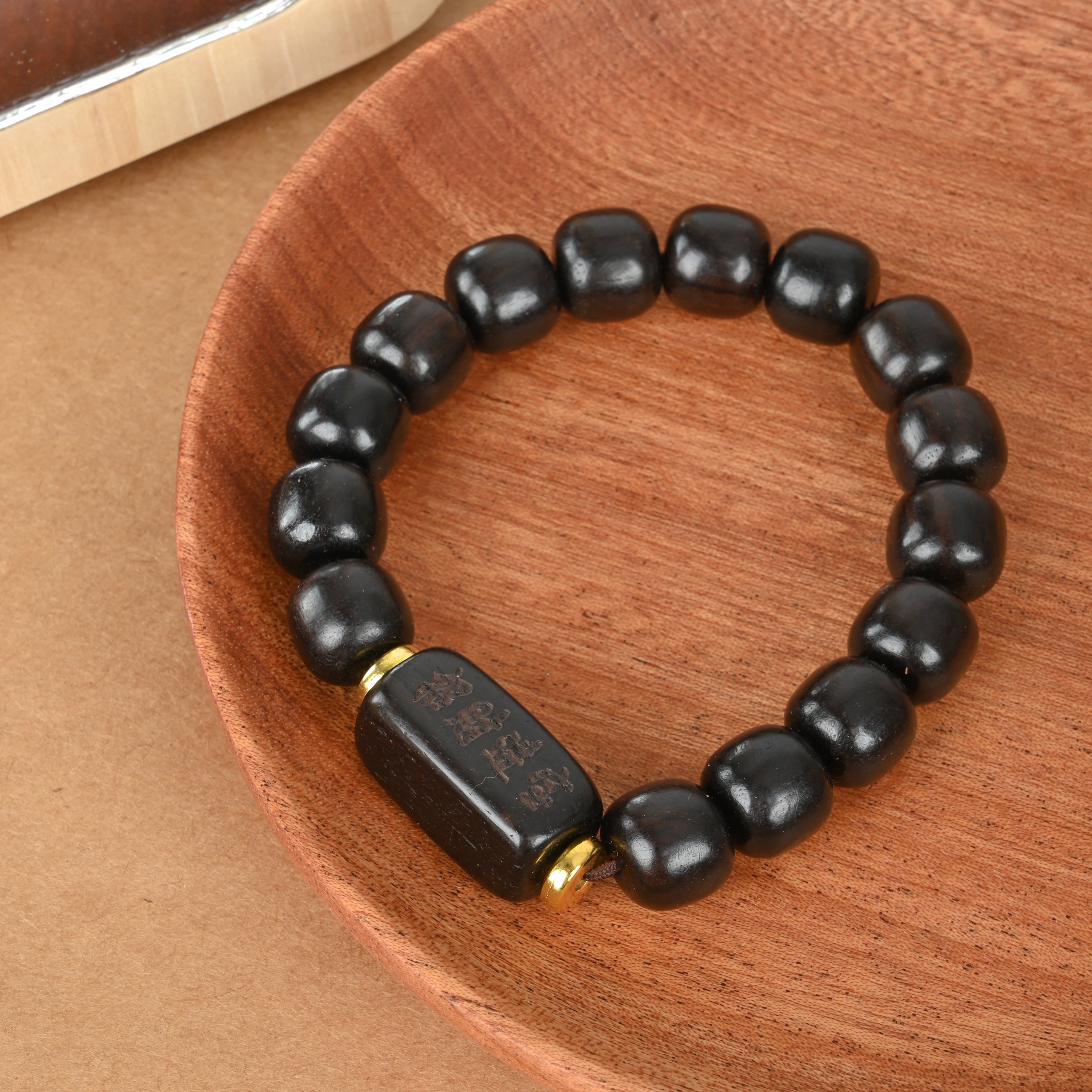 Manufacturers Wholesale Ebony Bracelet Bracelet Couple Bracelet Beaded Bracelet Specification drawing