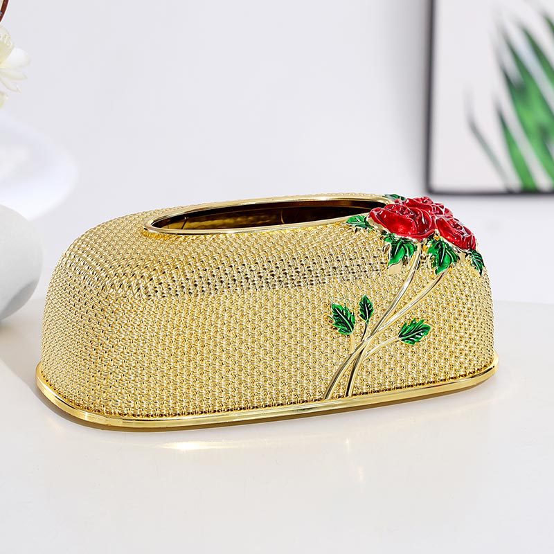Tissue box, high-end and light luxury living room, new high-end acrylic waterproof, hotel office dining table decoration detail image 16
